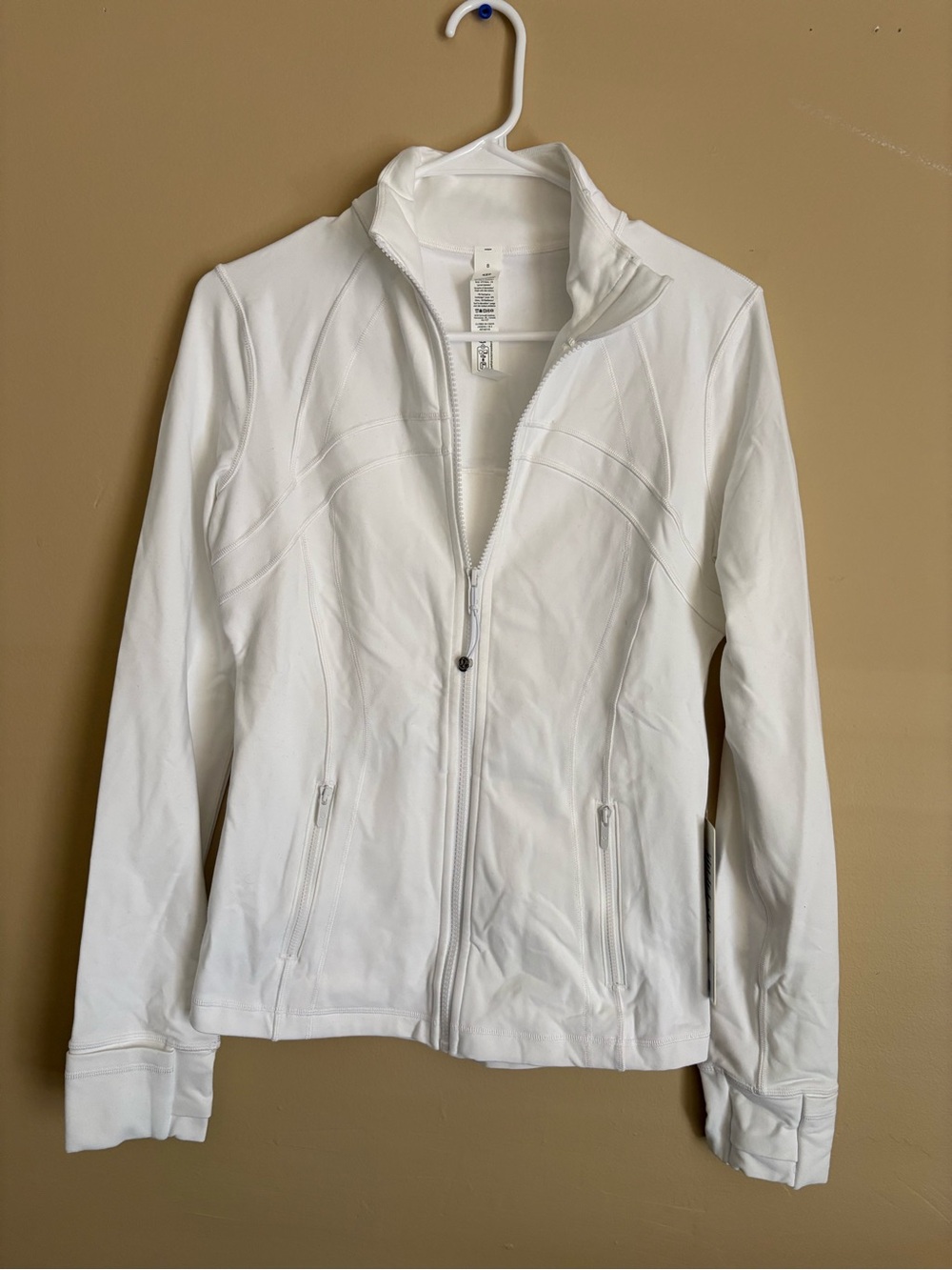 Lululemon Kansas City Chiefs NFL White Define Jacket Size 8